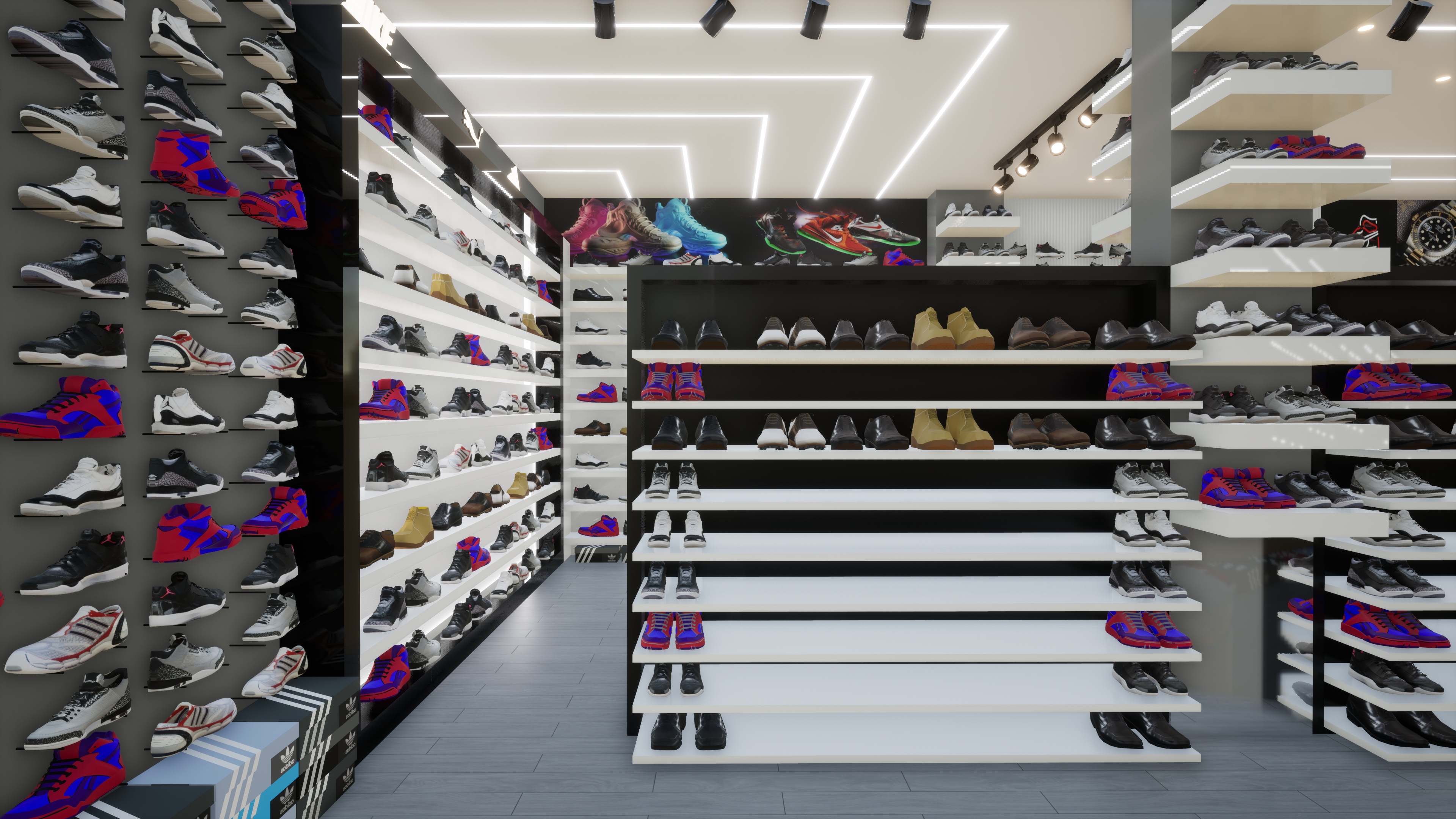 Modern Shoe Store
